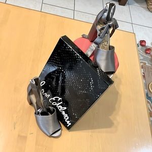 Beautiful Silver Matte Shoes